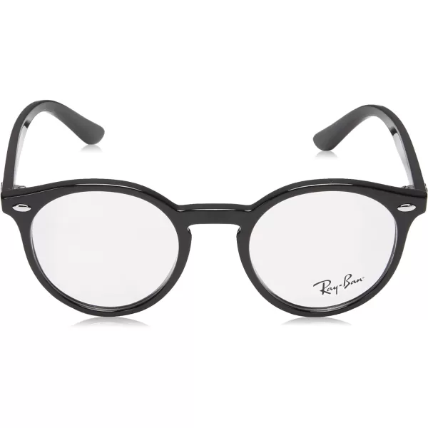 RayBan Kids Ry1594 Round Prescription Eyeglass FramesBlackDemo Lens