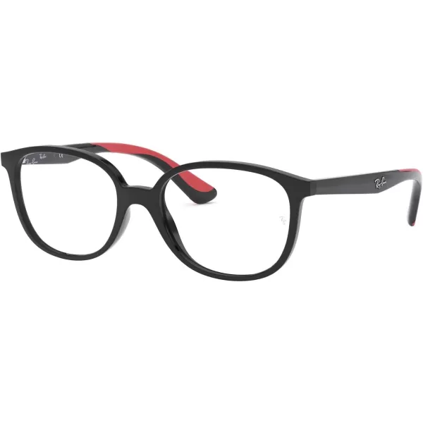 RayBan Kids Ry1598 Square Prescription Eyeglass FramesBlackDemo Lens