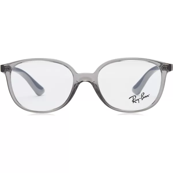 RayBan Kids Ry1598 Square Prescription Eyeglass FramesTransparent GreyDemo Lens