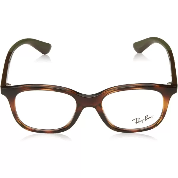 RayBan Kids Ry1604 Square Prescription Eyeglass FramesHavanaDemo Lens