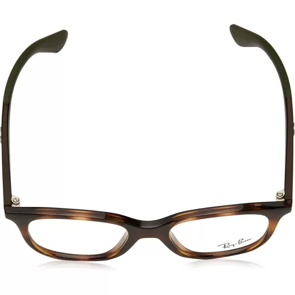 RayBan Kids Ry1604 Square Prescription Eyeglass FramesHavanaDemo Lens