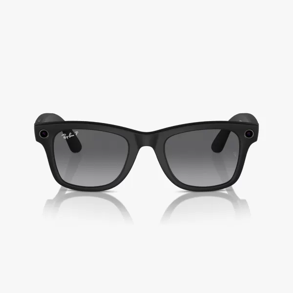 RayBan Meta  Headliner Standard Smart Glasses  Shiny Black Polarized G15 GreenWayfarer Large Polarized Matte Black  Polarized Gradient Graphite