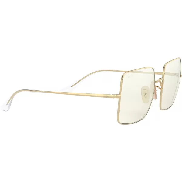 RayBan RB1971 SquareGoldClear to Grey Photochromic