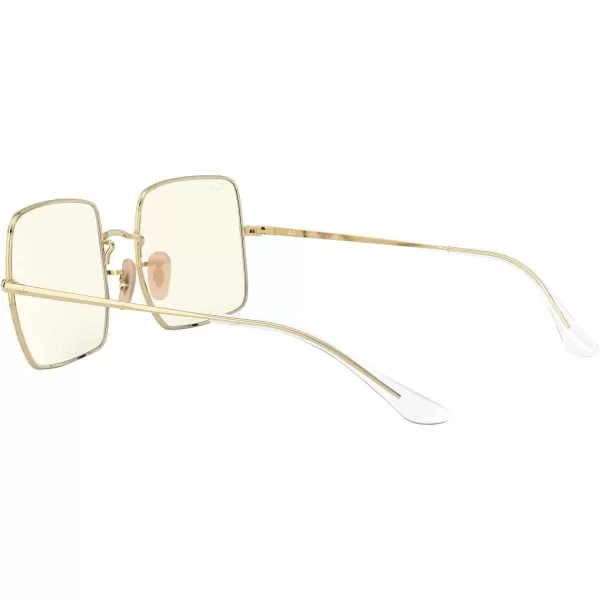 RayBan RB1971 SquareGoldClear to Grey Photochromic