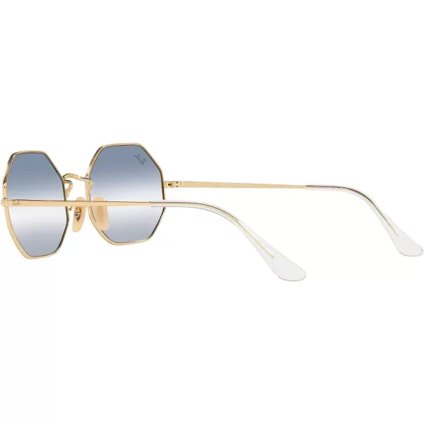 RayBan RB1972 Octagon SunglassesGoldClear Gradient Blue