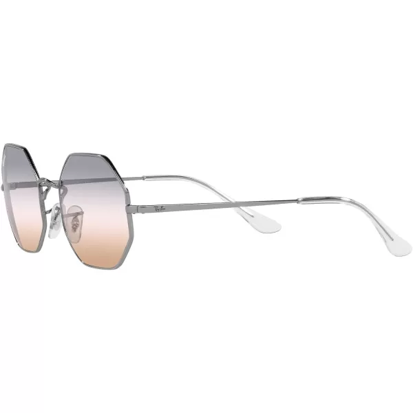 RayBan RB1972 Octagon SunglassesGunmetalPink Gradient Grey