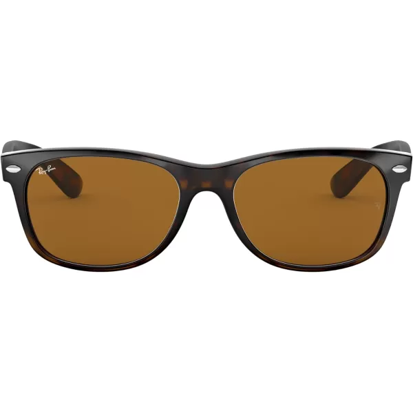 RayBan RB2132 New Wayfarer Square Sunglasses Light HavanaB15 Brown 52 mmRayBan RB2132 New Wayfarer Square Sunglasses Light HavanaB15 Brown 52 mm