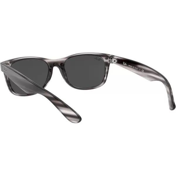 RayBan RB2132 New Wayfarer Square Sunglasses Striped Grey HavanaDark Grey 52 mmRayBan RB2132 New Wayfarer Square Sunglasses Striped Grey HavanaDark Grey 52 mm