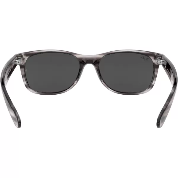 RayBan RB2132 New Wayfarer Square Sunglasses Striped Grey HavanaDark Grey 52 mmRayBan RB2132 New Wayfarer Square Sunglasses Striped Grey HavanaDark Grey 52 mm