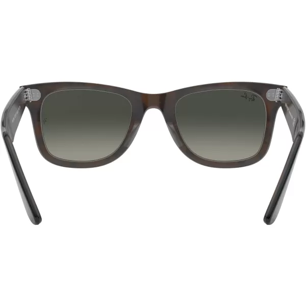 RayBan RB2140 Original Wayfarer Gradient SunglassesGrey on HavanaLight Grey Gradient Dark Grey