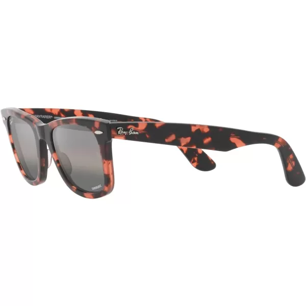 RayBan RB2140 Original Wayfarer Gradient SunglassesPink HavanaPolarized Clear Gradient Dark Grey