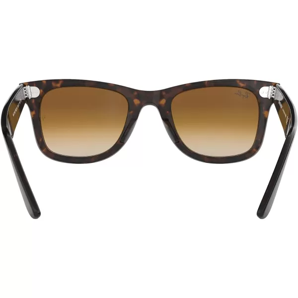 RayBan RB2140 Original Wayfarer Gradient SunglassesTortoiseClear Gradient Brown