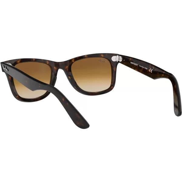 RayBan RB2140 Original Wayfarer Gradient SunglassesTortoiseClear Gradient Brown