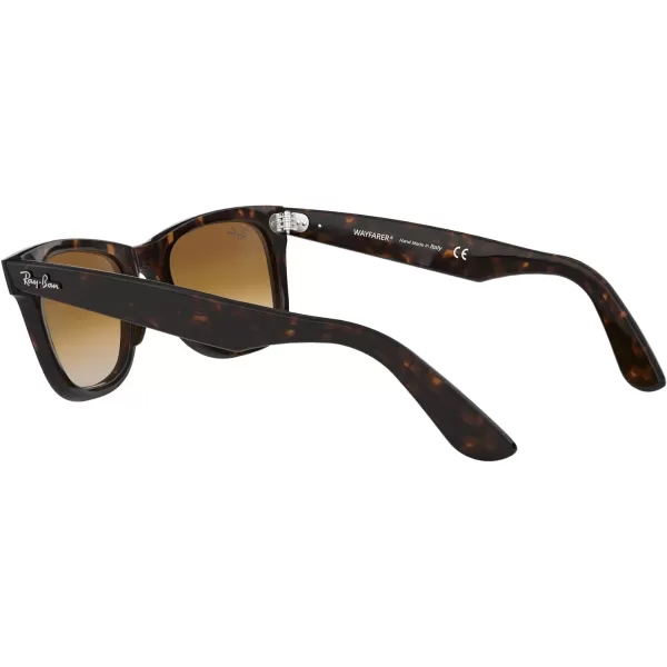 RayBan RB2140 Original Wayfarer Gradient SunglassesTortoiseClear Gradient Brown