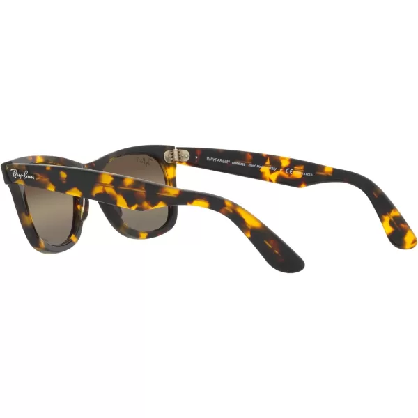 RayBan RB2140 Original Wayfarer Gradient SunglassesYellow HavanaPolarized Clear Gradient Dark Brow