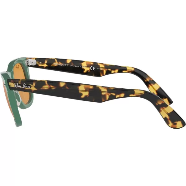 RayBan RB2140 Original Wayfarer Polarized Square SunglassesRb2140 Original Wayfarer Polarized GreenYellow Polarized