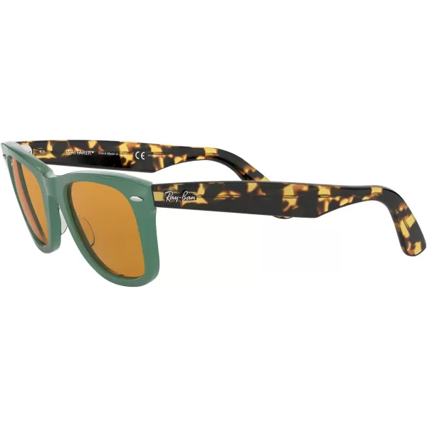 RayBan RB2140 Original Wayfarer Polarized Square SunglassesRb2140 Original Wayfarer Polarized GreenYellow Polarized