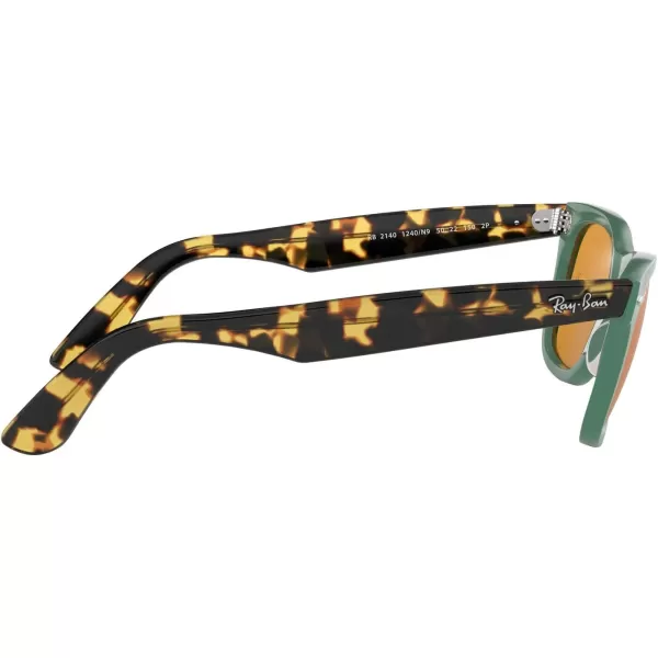 RayBan RB2140 Original Wayfarer Polarized Square SunglassesRb2140 Original Wayfarer Polarized GreenYellow Polarized