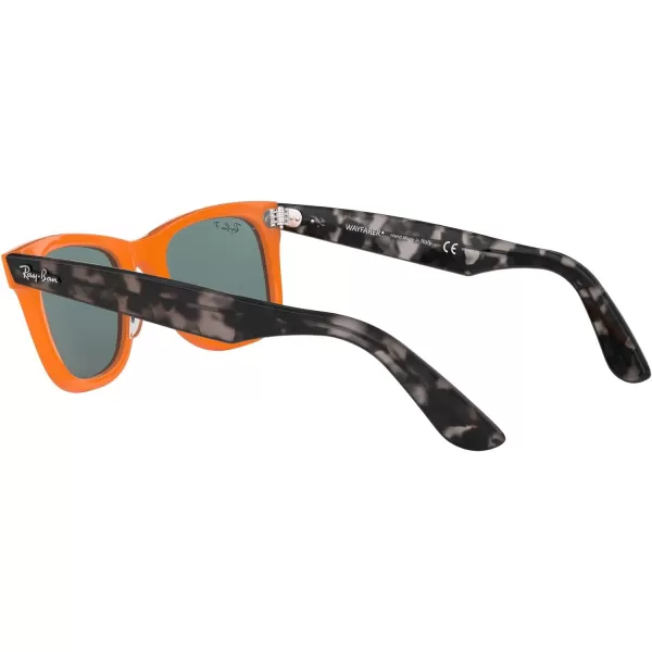 RayBan RB2140 Original Wayfarer Polarized Square SunglassesRb2140 Original Wayfarer Polarized OrangeBlue Polarized