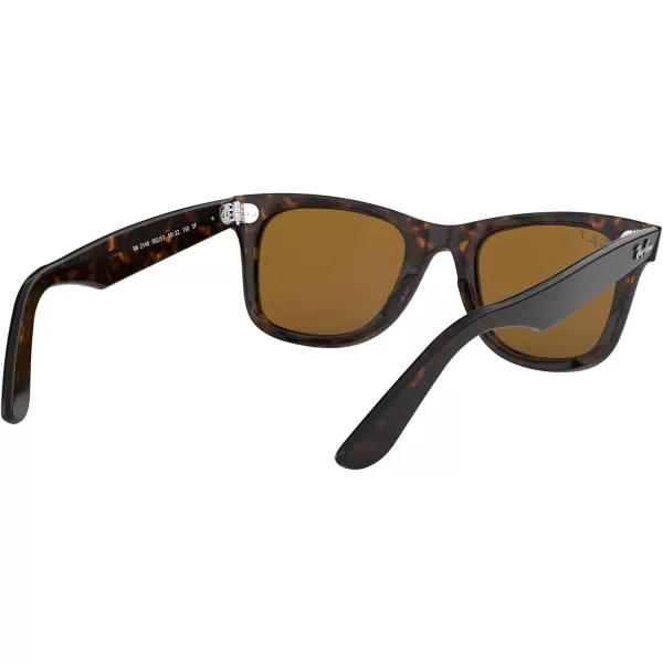 RayBan RB2140 Original Wayfarer Polarized Square SunglassesRb2140 Original Wayfarer Polarized TortoiseBrown Polarized