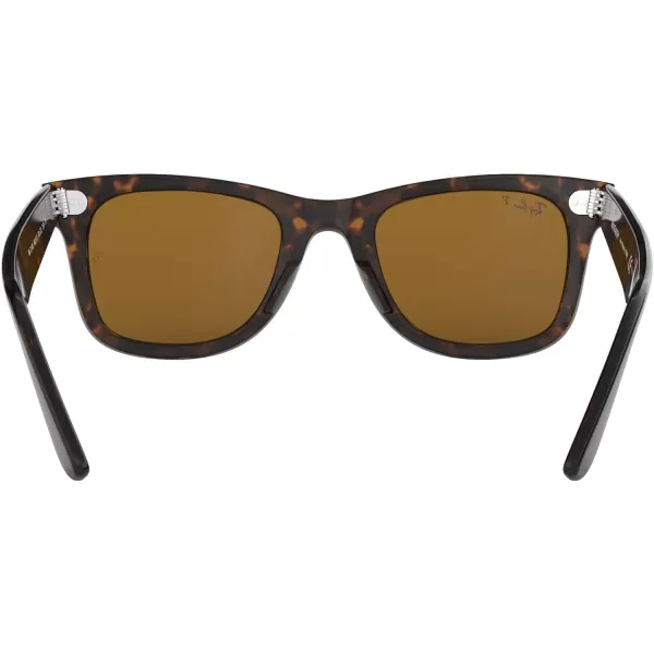 RayBan RB2140 Original Wayfarer Polarized Square SunglassesRb2140 Original Wayfarer Polarized TortoiseBrown Polarized