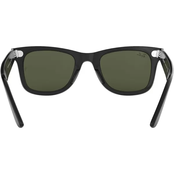 RayBan RB2140 Original Wayfarer SunglassesBlackG15 Green