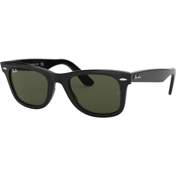 RayBan RB2140 Original Wayfarer SunglassesBlackG15 Green