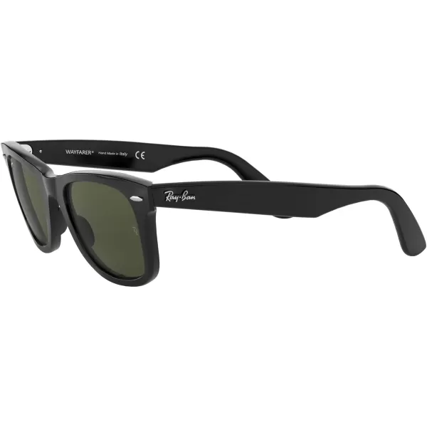 RayBan RB2140 Original Wayfarer SunglassesBlackG15 Green