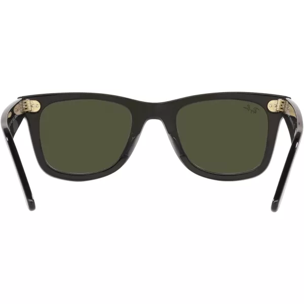 RayBan RB2140 Original Wayfarer SunglassesBlackGreen Classic