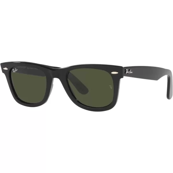 RayBan RB2140 Original Wayfarer SunglassesBlackGreen Classic