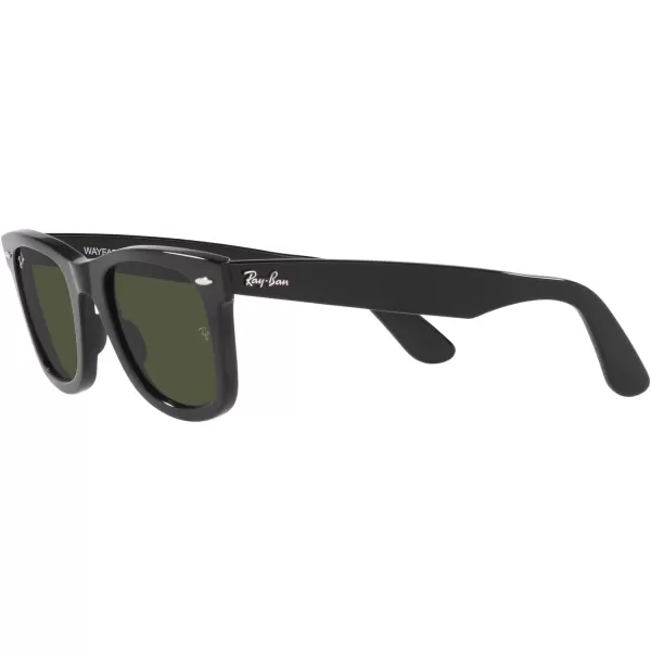 RayBan RB2140 Original Wayfarer SunglassesBlackGreen Classic