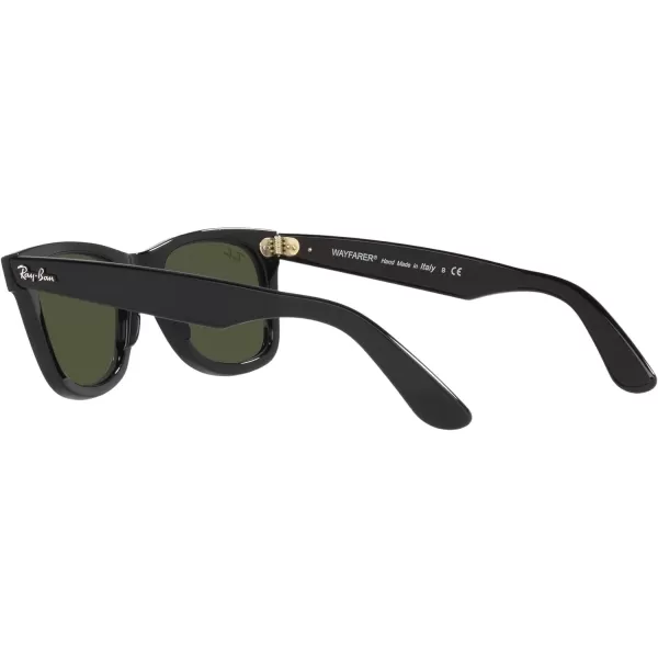 RayBan RB2140 Original Wayfarer SunglassesBlackGreen Classic