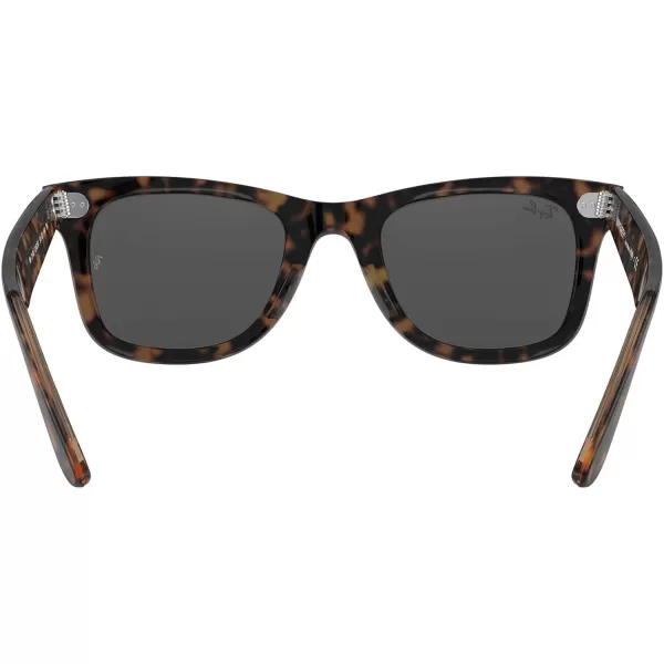 RayBan RB2140 Original Wayfarer SunglassesHavana on Transparent BrownDark Grey