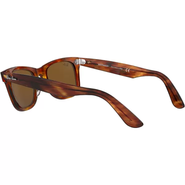 RayBan RB2140 Original Wayfarer SunglassesStriped HavanaB15 Brown