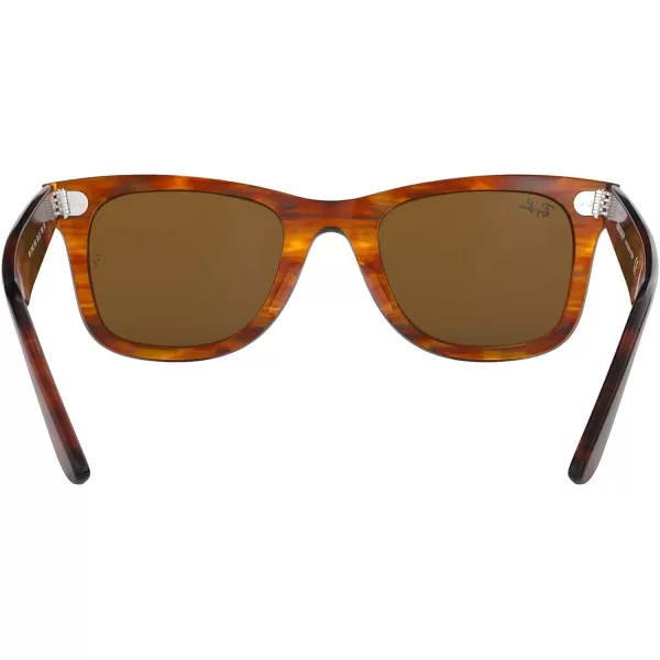 RayBan RB2140 Original Wayfarer SunglassesStriped HavanaB15 Brown