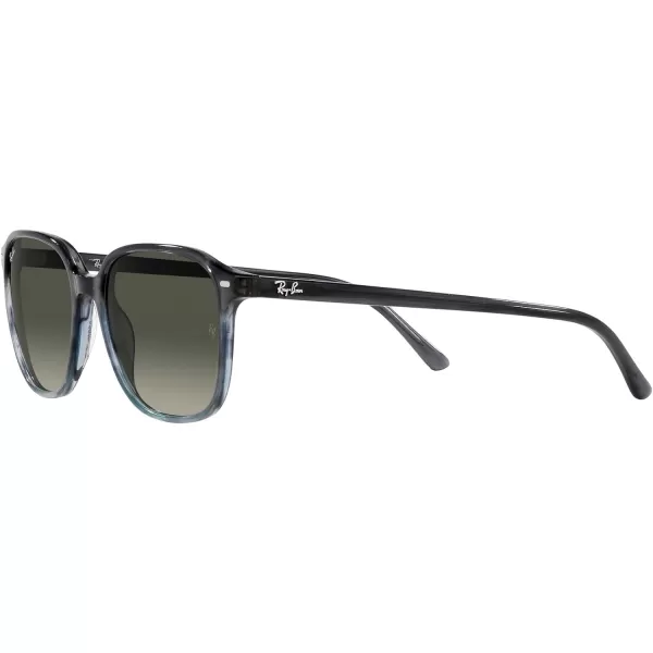 RayBan RB2193 Leonard Square SunglassesStriped Grey Gradient Blue Grey Gradient