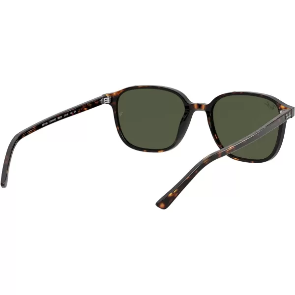 RayBan RB2193 Leonard Square SunglassesTortoiseG15 Green