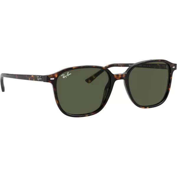 RayBan RB2193 Leonard Square SunglassesTortoiseG15 Green