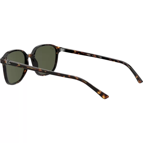 RayBan RB2193 Leonard Square SunglassesTortoiseG15 Green