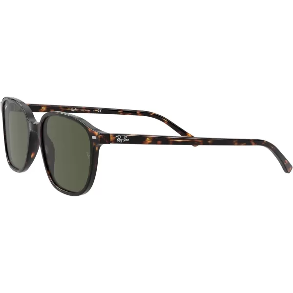 RayBan RB2193 Leonard Square SunglassesTortoiseG15 Green