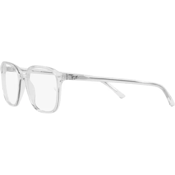 RayBan RB2193 Leonard Square SunglassesTransparentTransition Clear to Grey