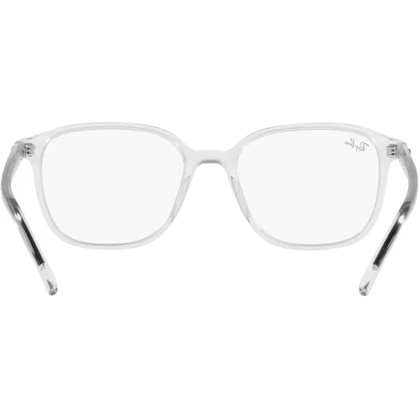 RayBan RB2193 Leonard Square SunglassesTransparentTransition Clear to Grey