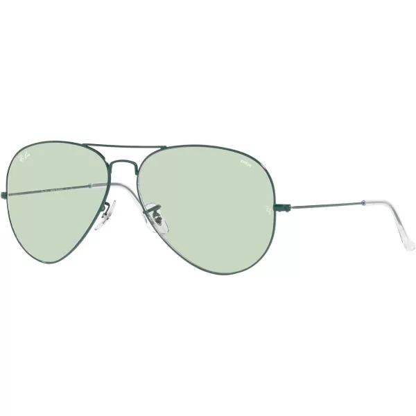 RayBan RB3025 Classic Evolve Photochromic Aviator SunglassesPetroleumPhotochromic Evolve GreenBlue