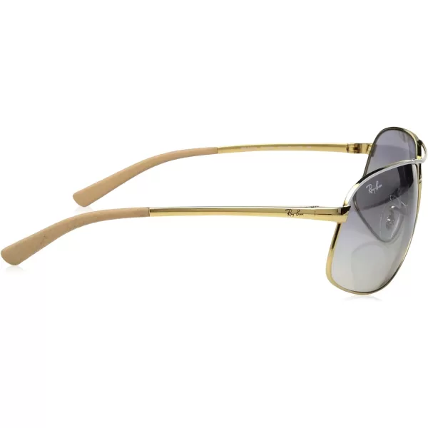 RayBan RB3025 Classic Mirrored Aviator SunglassesGold FrameBrown Photochromic Lens