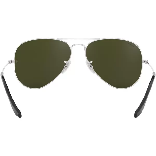 RayBan RB3025 Classic Mirrored Aviator SunglassesSilverGrey Mirror