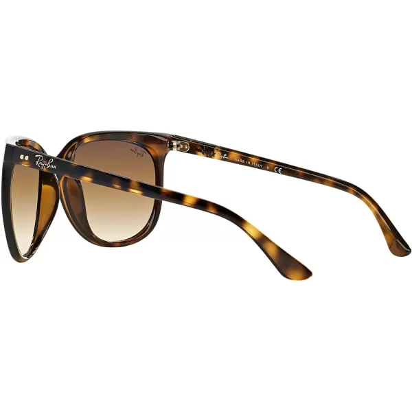 RayBan RB4126 Cats 1000 SunglassesLight HavanaClear Gradient Brown