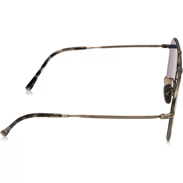 RayBan RB8136 Caravan Titanium Square SunglassesDemi Gloss PewterDark Blue