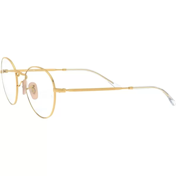 RayBan RX3582v Round Prescription Eyeglass FramesAristaDemo Lens