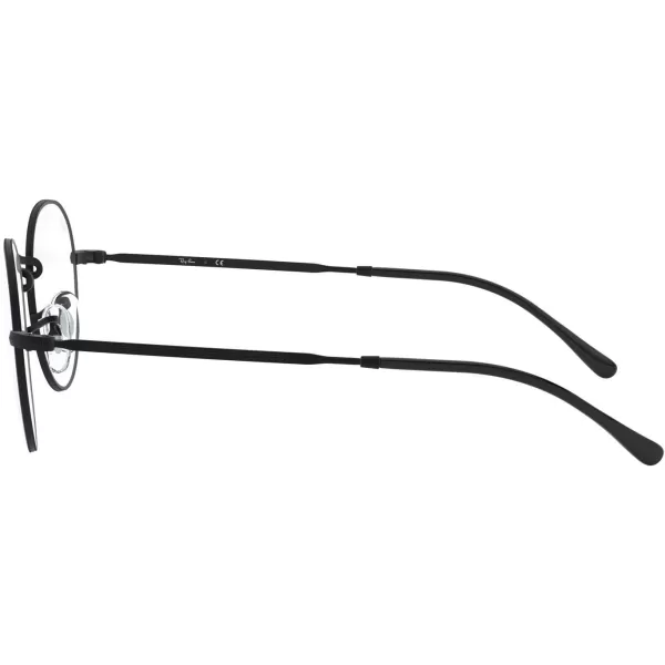RayBan RX3582v Round Prescription Eyeglass FramesDemigloss BlackDemo Lens