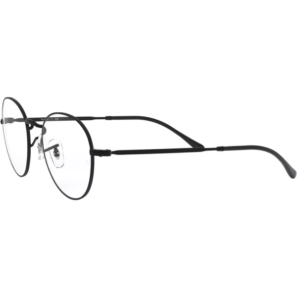 RayBan RX3582v Round Prescription Eyeglass FramesDemigloss BlackDemo Lens